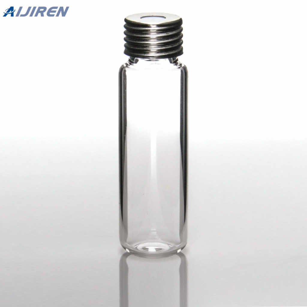 <h3>22 mL Clear Glass Crimp Top Vial with 